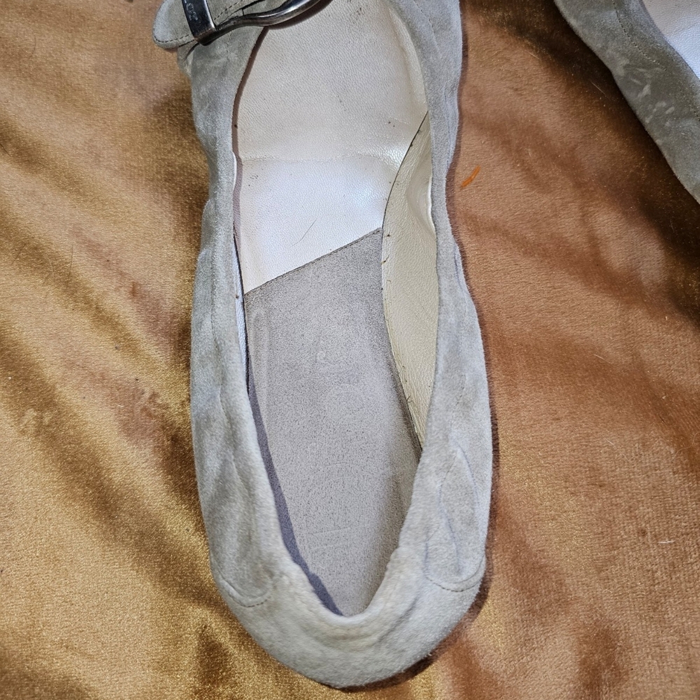 Dior Suede Buckle Ballet Flats : Couture Saddle Key Wealth 41 Womens - Picture 10 of 13